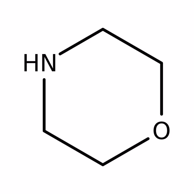 chemical-structure-cas-110-91-8.jpg-650- Morpholine - Image 1