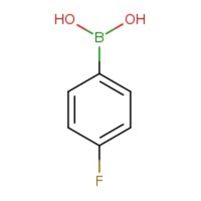 chemical-structure-cas-1765-93-1.jpg-650 4-Fluorophenylboronic Acid - Image 1