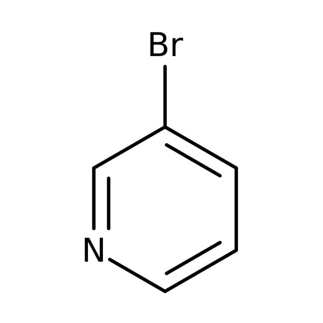chemical-structure-cas-626-55-1.jpg-650 3-Bromopyridine - Image 1